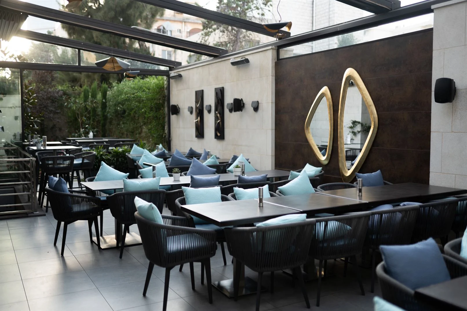 Forca restaurant outdoor terrace